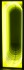 Ludoscopio A – Quadruplo verticale. Espansione curva, 2000/2008 - wood, yellow neon, mirror, 207 x 63 x 22 cm + base 11 cm, exemplar 1/2