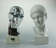 VS Naukides Discobolus, 2013 - plastic, electronic circuit and plaster copie, 46x24x20 cm e 45x19x13 cm, 