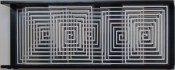 Labyrinthe 1, 1960 - 9 plates in permutation, 90x34x17 cm, 