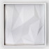 Void Materia, 2021 - stampa 3D e acrilico, 40 x 40 x 9 cm, 