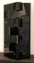 Incastro, 1976/2000 - black plexiglass, 50 x 27 x 5 cm, 